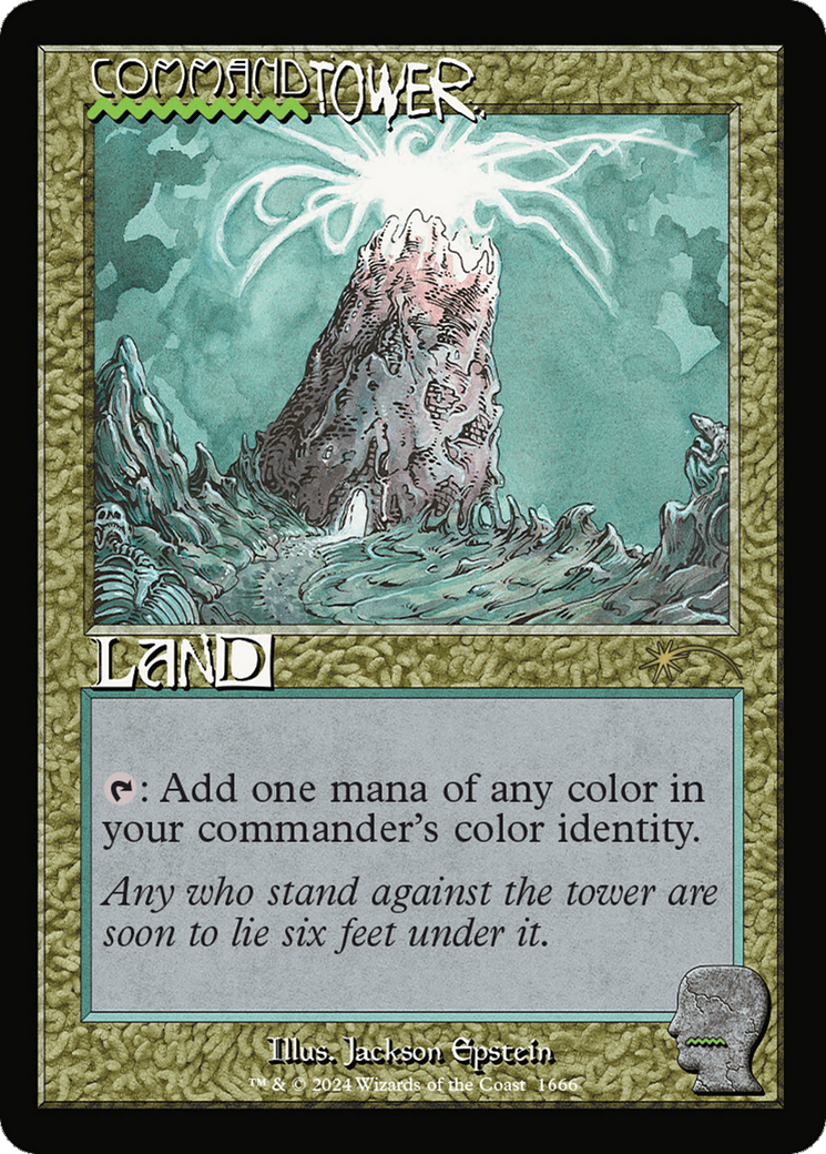 Command Tower (1666) (Rainbow Foil) [Secret Lair Drop Series] | Cracking-Singles