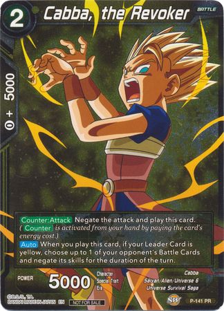 Cabba, the Revoker (P-141) [Promotion Cards] | Cracking-Singles