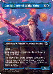 Gandalf, Friend of the Shire (Borderless Alternate Art) [The Lord of the Rings: Tales of Middle-Earth] | Cracking-Singles