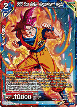 SSG Son Goku, Magnificent Might (BT17-138) [Ultimate Squad] | Cracking-Singles