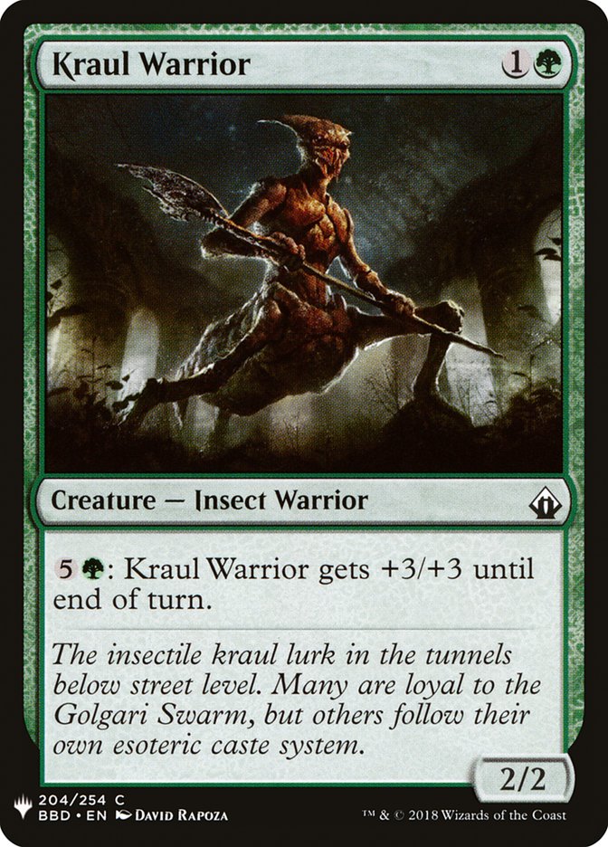 Kraul Warrior [Mystery Booster] | Cracking-Singles