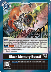 Black Memory Boost! [P-039] [Promotional Cards] | Cracking-Singles