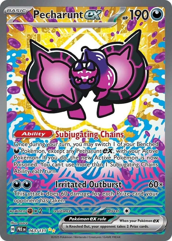 Pecharunt ex (163/131) [Scarlet & Violet: Prismatic Evolutions] | Cracking-Singles