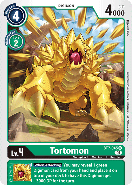 Tortomon [BT7-045] [Next Adventure] | Cracking-Singles