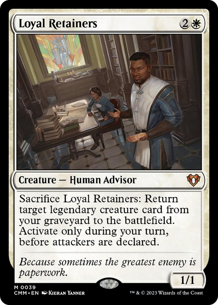 Loyal Retainers [Commander Masters] | Cracking-Singles