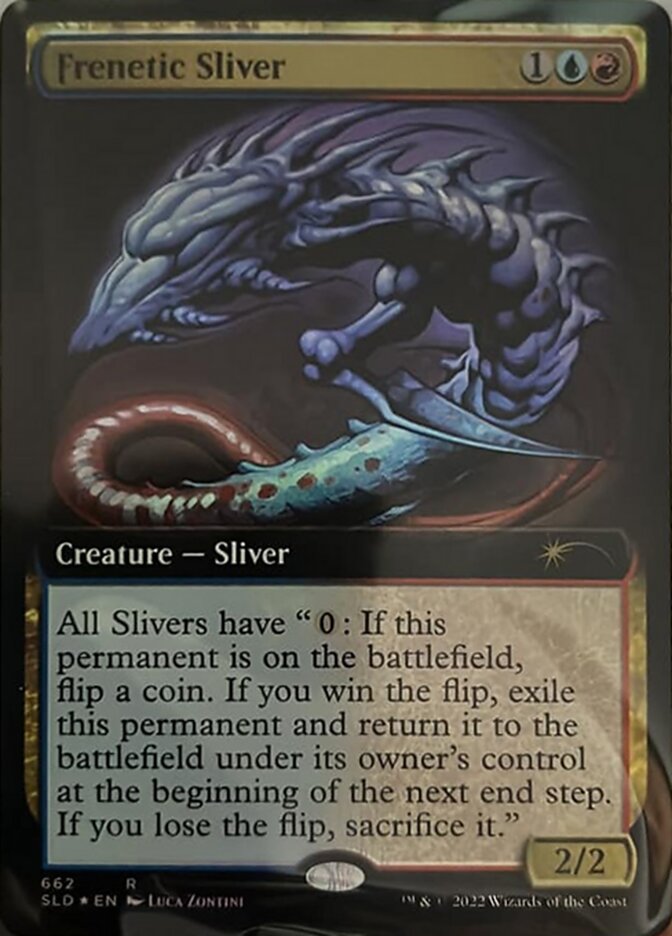 Frenetic Sliver (Extended Art) [Secret Lair Drop Promos] | Cracking-Singles