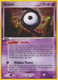 Unown (Z) (Z/28) [EX: Unseen Forces] | Cracking-Singles