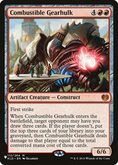 Combustible Gearhulk [The List] | Cracking-Singles