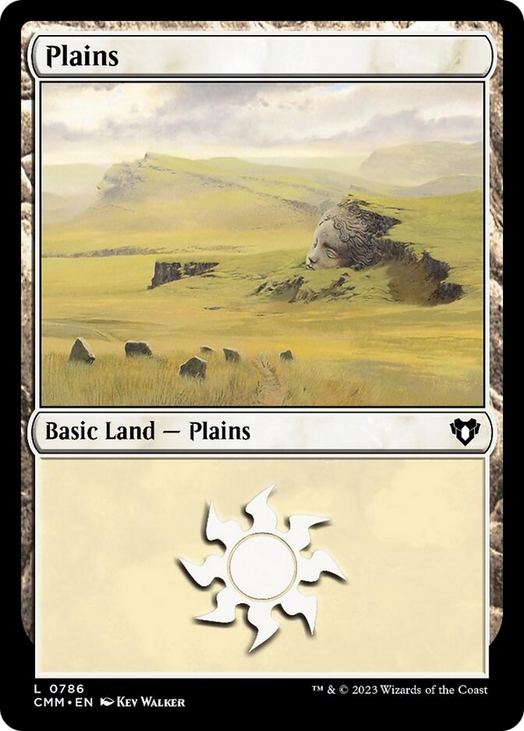 Plains (786) [Commander Masters] | Cracking-Singles