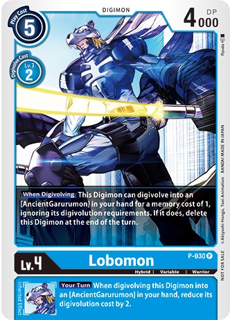 Lobomon [P-030] (Revision Pack 2021) [Promotional Cards] | Cracking-Singles