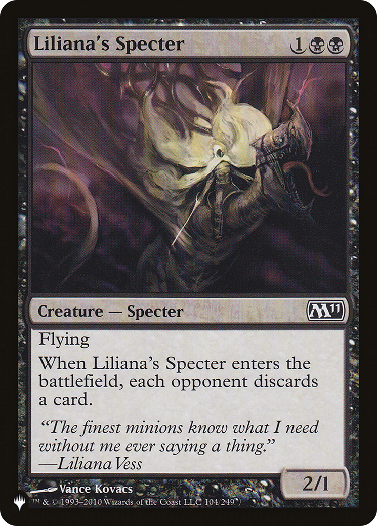 Liliana's Specter [The List Reprints] | Cracking-Singles