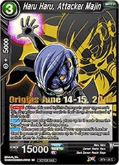 Haru Haru, Attacker Majin (Origins 2019) (BT3-120_PR) [Tournament Promotion Cards] | Cracking-Singles