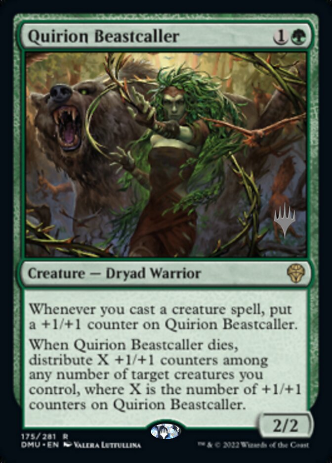 Quirion Beastcaller (Promo Pack) [Dominaria United Promos] | Cracking-Singles