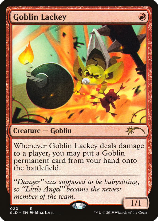 Goblin Lackey (020) [Secret Lair Drop Series] | Cracking-Singles