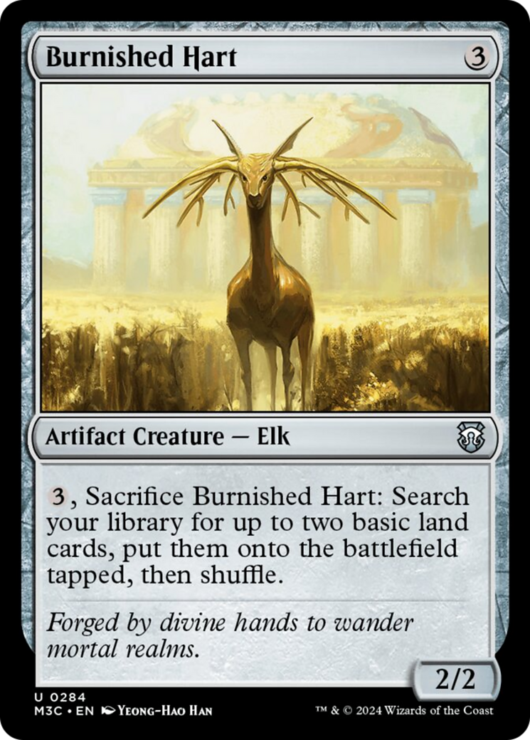 Burnished Hart (Ripple Foil) [Modern Horizons 3 Commander] | Cracking-Singles