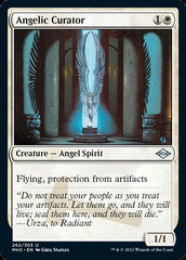 Angelic Curator (Foil Etched) [Modern Horizons 2] | Cracking-Singles