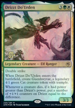 Drizzt Do'Urden [Dungeons & Dragons: Adventures in the Forgotten Realms Prerelease Promos] | Cracking-Singles