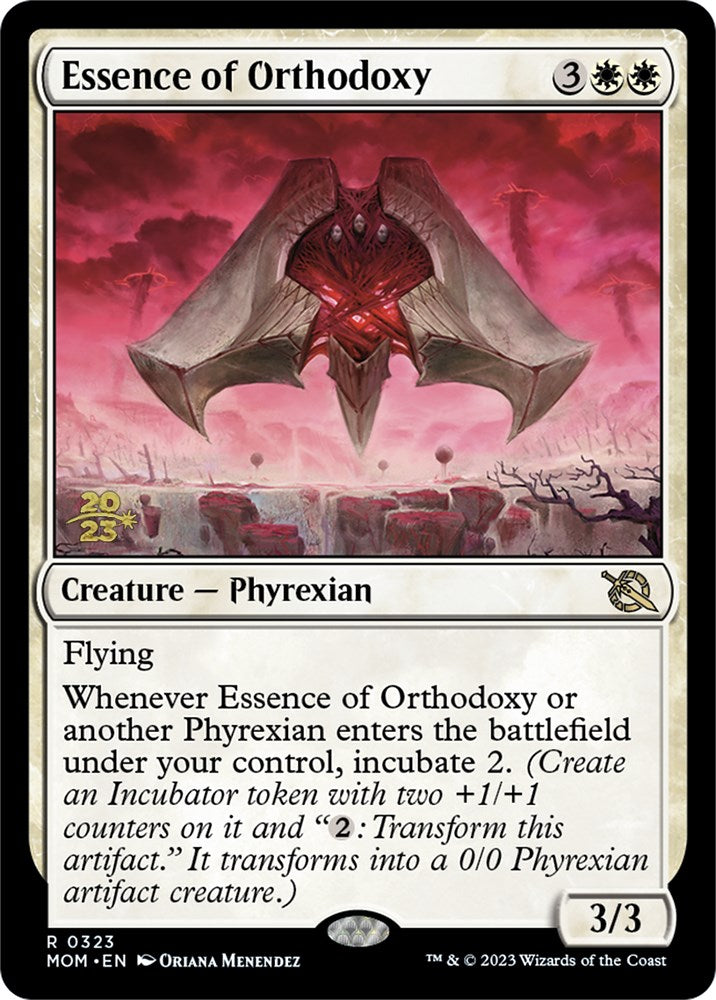 Essence of Orthodoxy [March of the Machine Prerelease Promos] | Cracking-Singles