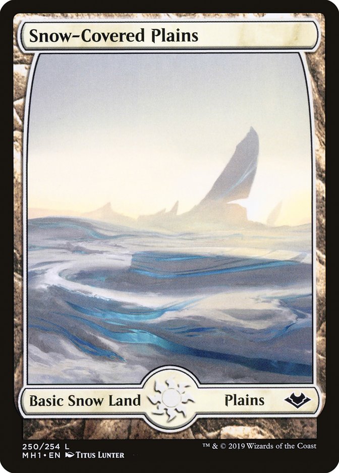 Snow-Covered Plains [Modern Horizons] | Cracking-Singles