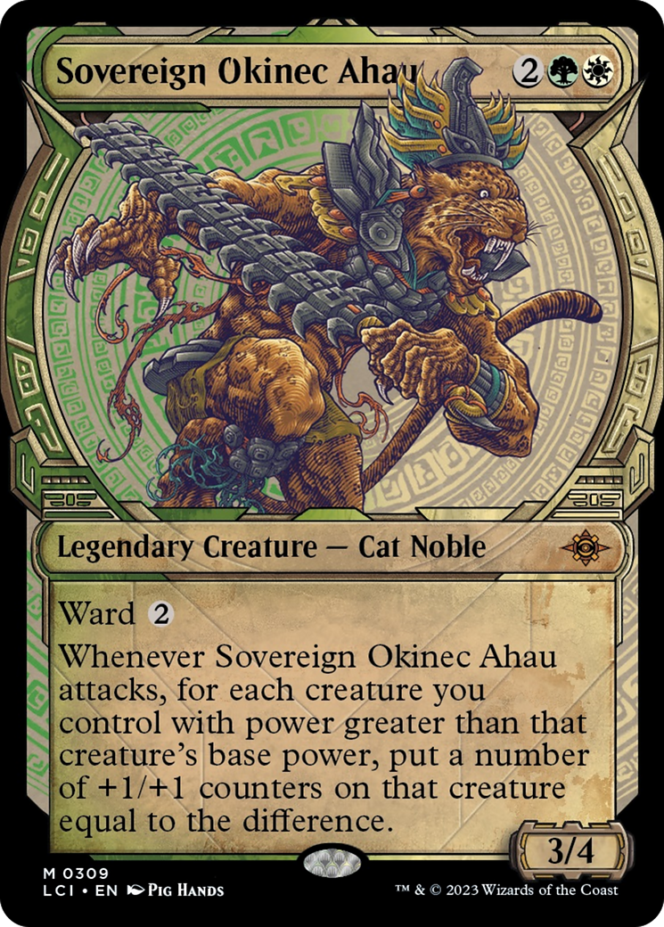 Sovereign Okinec Ahau (Showcase) [The Lost Caverns of Ixalan] | Cracking-Singles