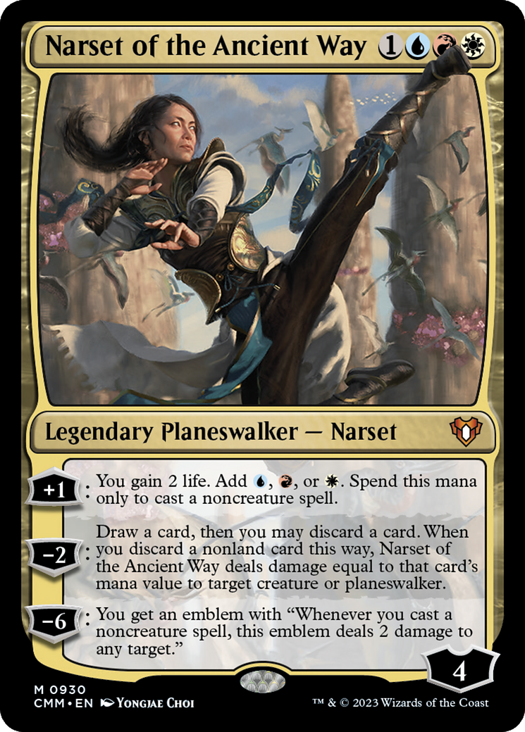 Narset of the Ancient Way [Commander Masters] | Cracking-Singles