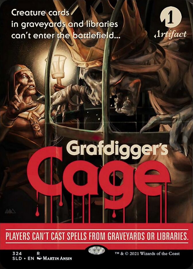 Grafdigger's Cage [Secret Lair Drop Series] | Cracking-Singles