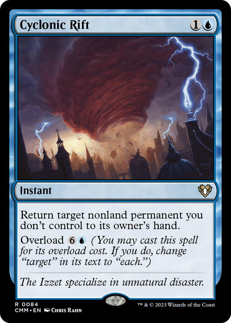 Cyclonic Rift [Commander Masters] | Cracking-Singles