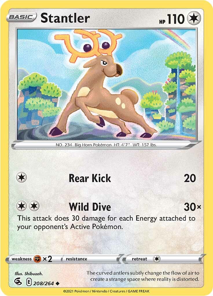 Stantler (208/264) [Sword & Shield: Fusion Strike] | Cracking-Singles