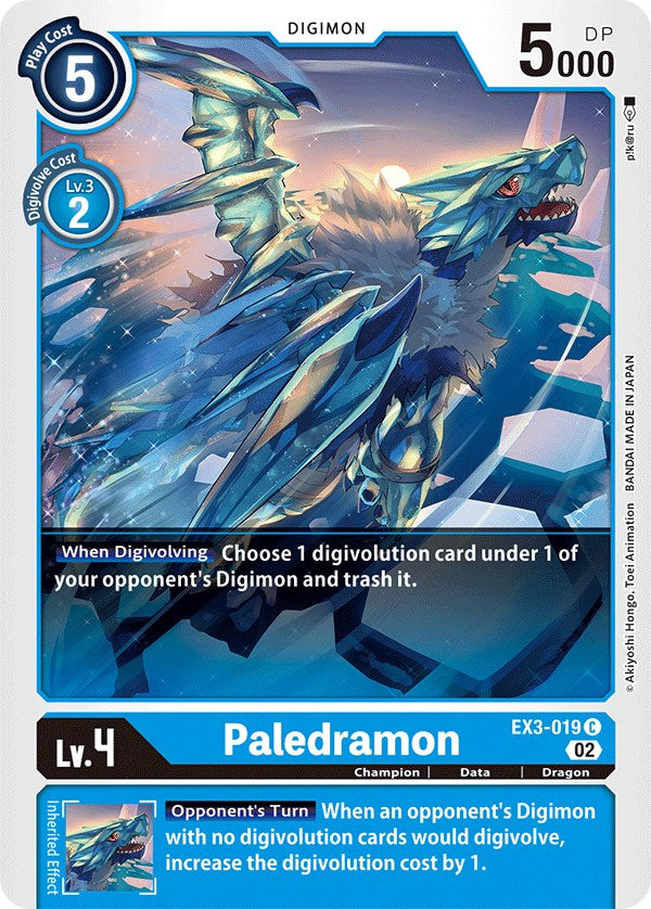 Paledramon [EX3-019] [Draconic Roar] | Cracking-Singles