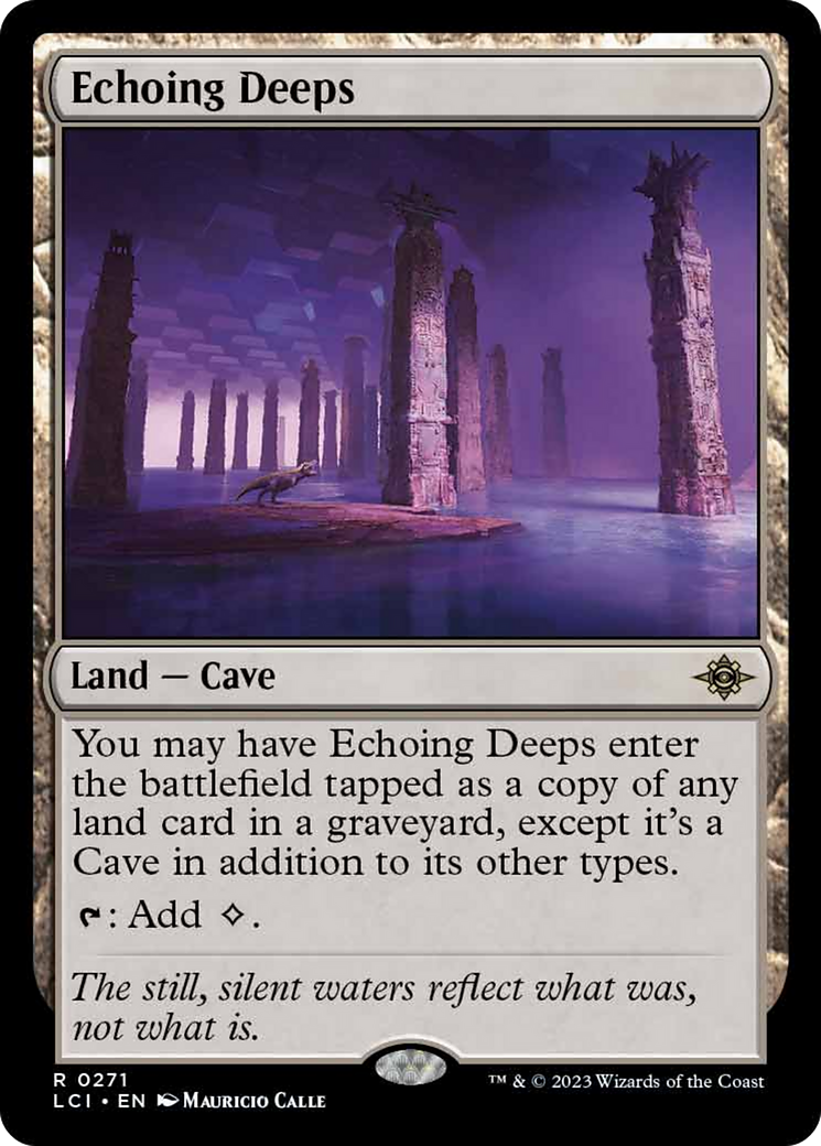 Echoing Deeps [The Lost Caverns of Ixalan] | Cracking-Singles