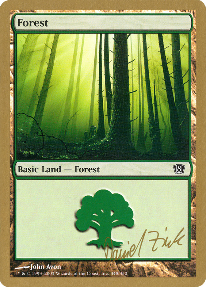 Forest (dz348) (Daniel Zink) [World Championship Decks 2003] | Cracking-Singles