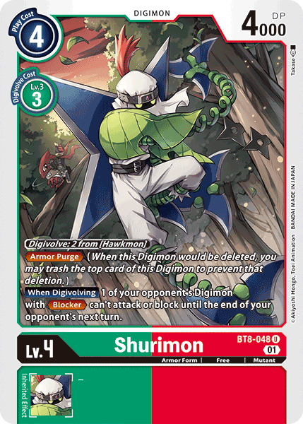 Shurimon [BT8-048] [New Awakening] | Cracking-Singles