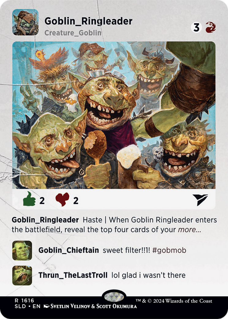 Goblin Ringleader [Secret Lair Drop Series] | Cracking-Singles