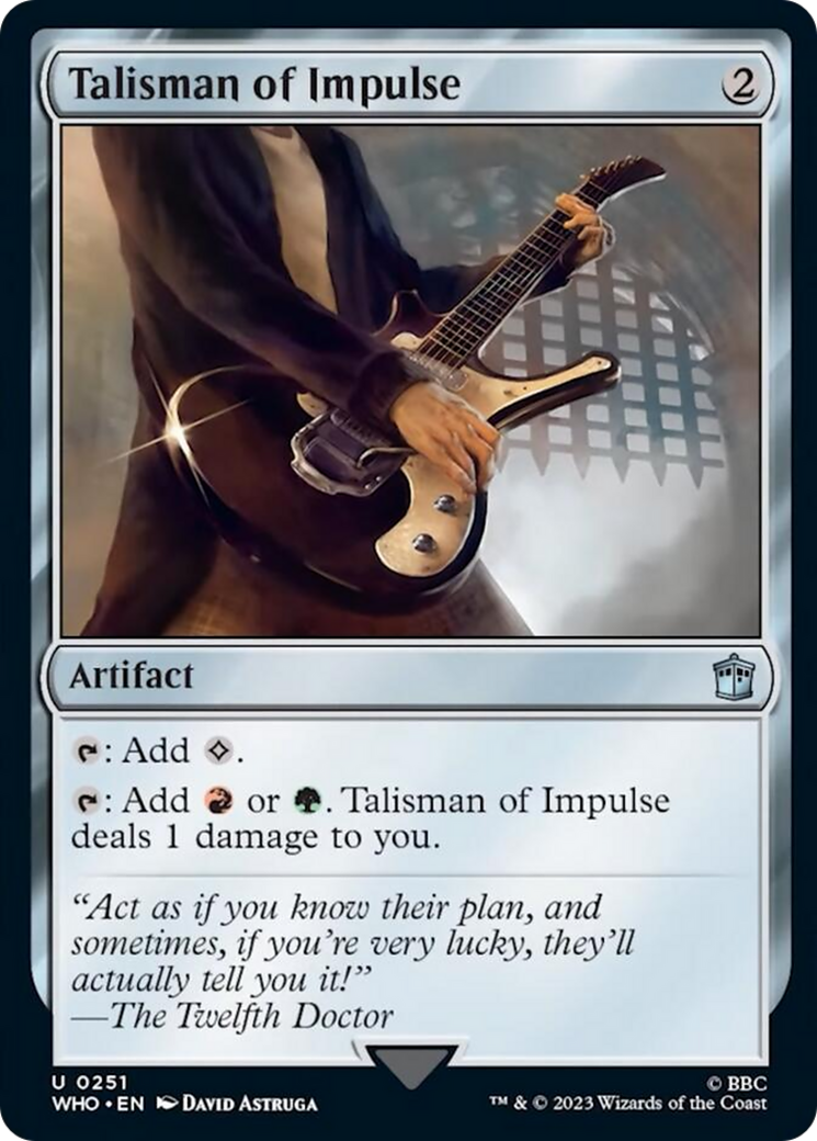 Talisman of Impulse [Doctor Who] | Cracking-Singles