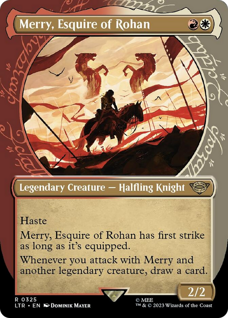 Merry, Esquire of Rohan (Showcase Ring Frame) [The Lord of the Rings: Tales of Middle-Earth] | Cracking-Singles