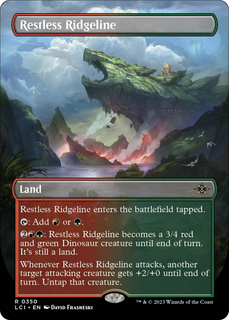 Restless Ridgeline (Borderless) [The Lost Caverns of Ixalan] | Cracking-Singles