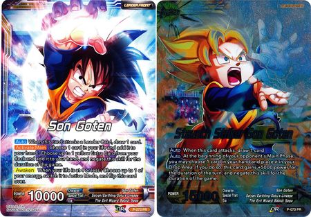 Son Goten // Staunch Striker Son Goten (P-073) [Promotion Cards] | Cracking-Singles