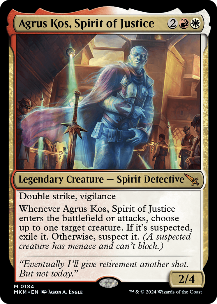 Agrus Kos, Spirit of Justice [Murders at Karlov Manor] | Cracking-Singles