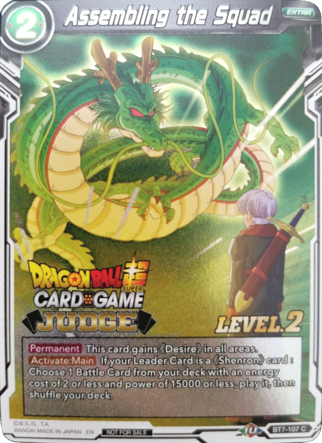 Assembling the Squad (Level 2) (BT7-107) [Judge Promotion Cards] | Cracking-Singles