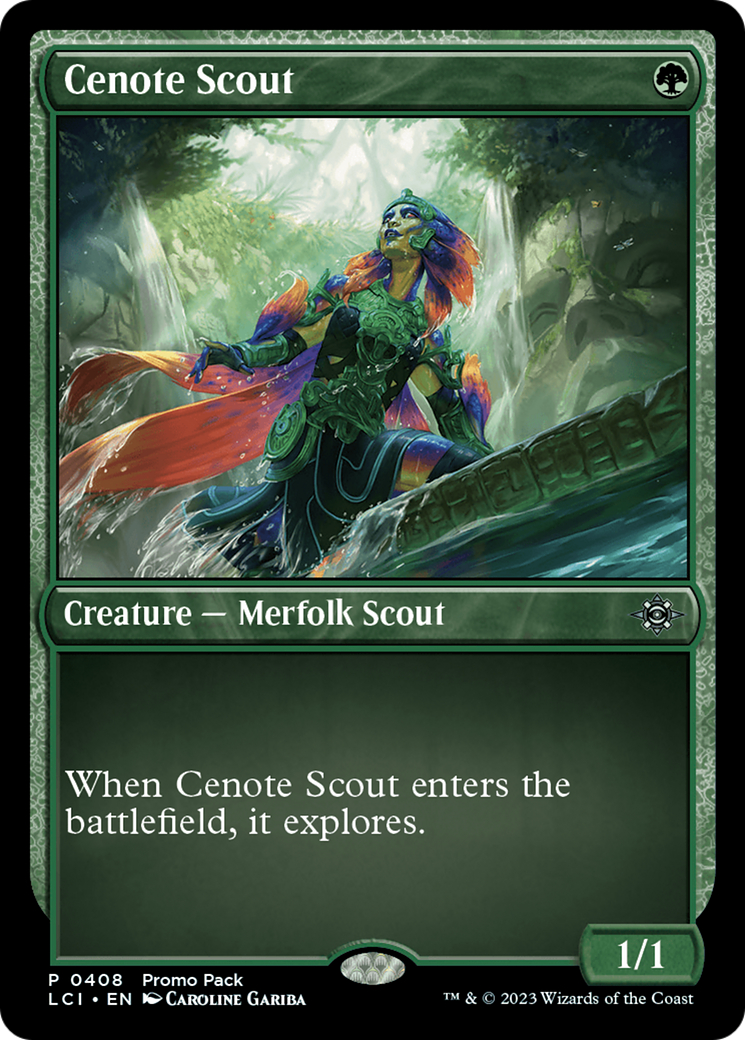 Cenote Scout [The Lost Caverns of Ixalan Promos] | Cracking-Singles