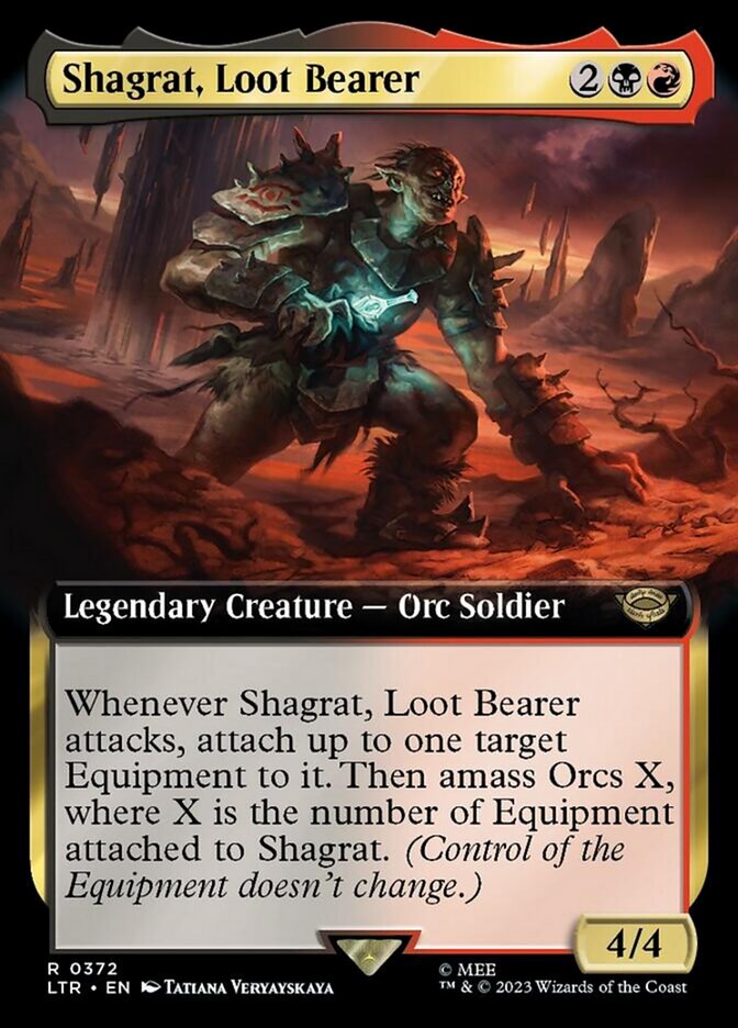 Shagrat, Loot Bearer (Extended Art) [The Lord of the Rings: Tales of Middle-Earth] | Cracking-Singles