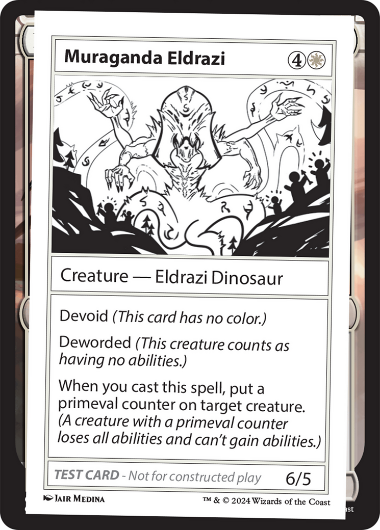 Muraganda Eldrazi [Mystery Booster 2 Playtest Cards] | Cracking-Singles