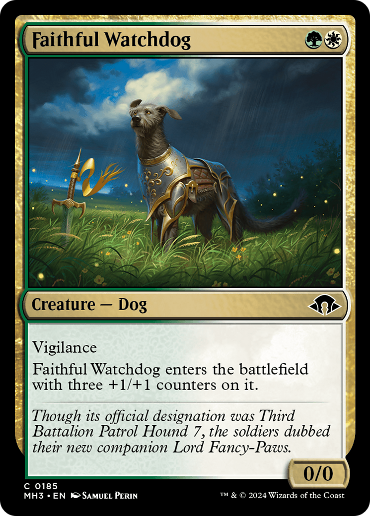 Faithful Watchdog [Modern Horizons 3] | Cracking-Singles