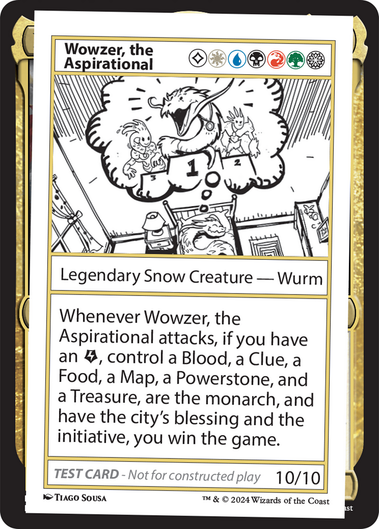 Wowzer, the Aspirational [Mystery Booster 2 Playtest Cards] | Cracking-Singles