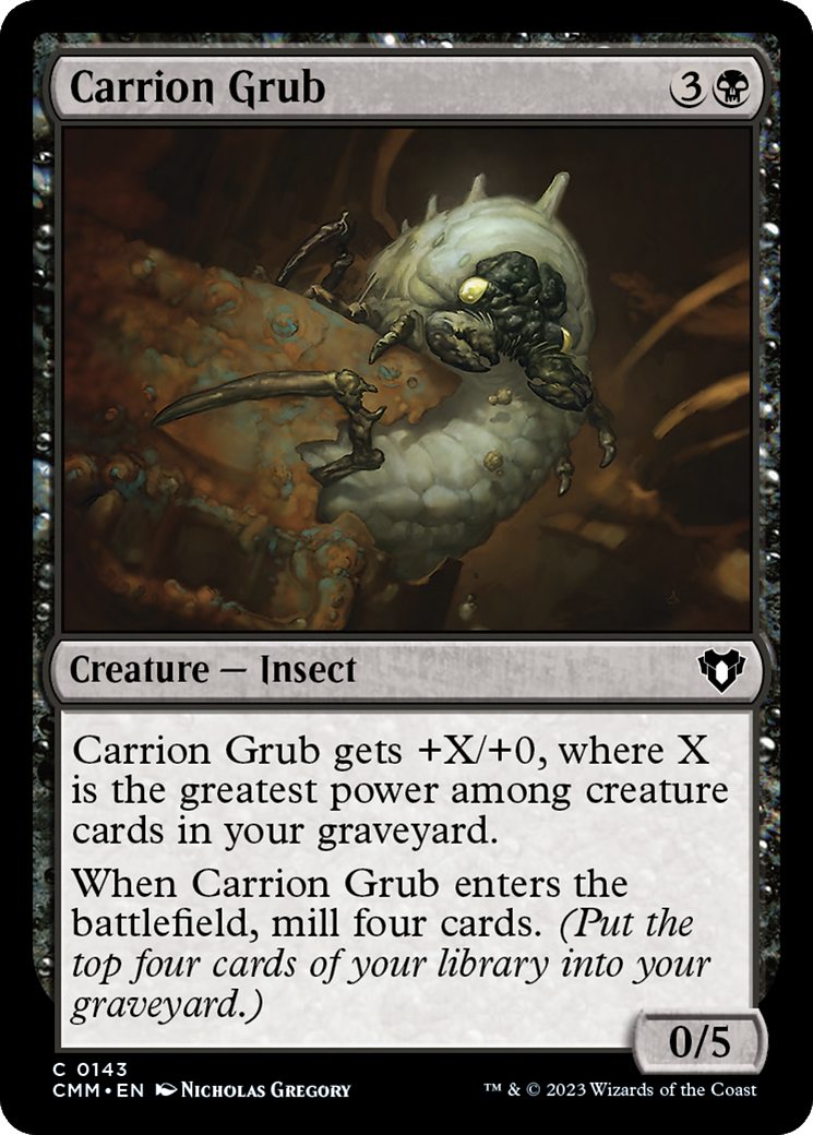 Carrion Grub [Commander Masters] | Cracking-Singles