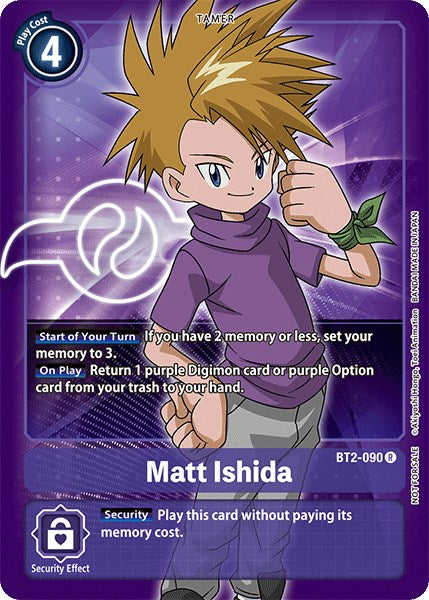 Matt Ishida [BT2-090] (Official Tournament Pack Vol.3) [Release Special Booster Promos] | Cracking-Singles