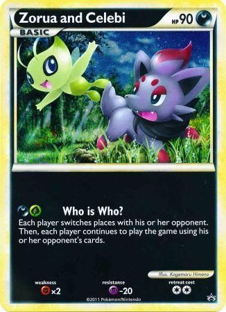 Zorua and Celebi (Jumbo Card) [Miscellaneous Cards] | Cracking-Singles