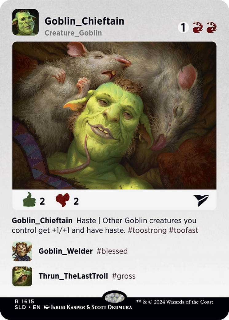 Goblin Chieftain [Secret Lair Drop Series] | Cracking-Singles