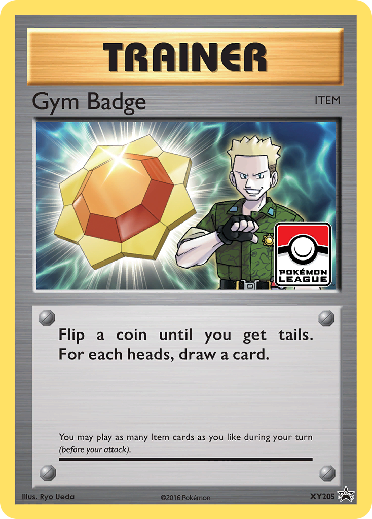 Gym Badge (XY205) (Lt. Surge) [XY: Black Star Promos] | Cracking-Singles