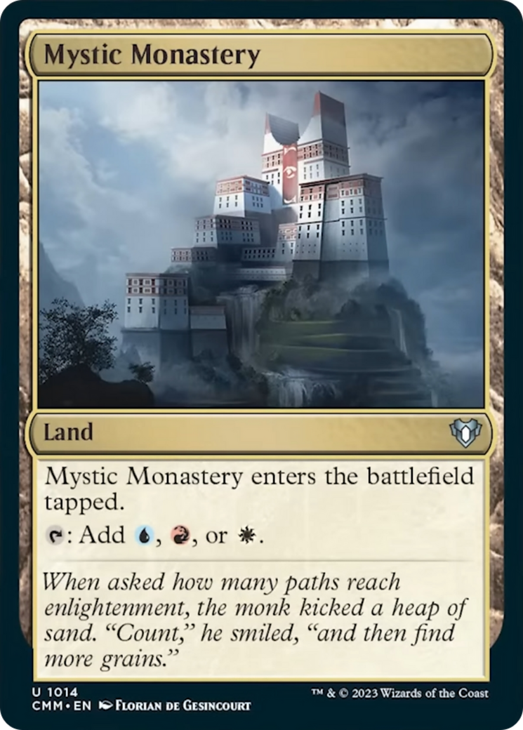 Mystic Monastery [Commander Masters] | Cracking-Singles